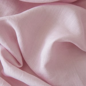 Linen Exquisite Flat Sheets Pink Pillow Sham Solid Color Comforter Quilt Duvet Skin-friendly Bedding Set