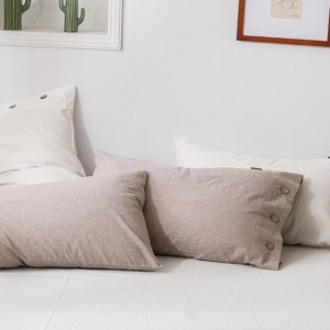 White Home Comforter Set Home Textile Bed Sheet Luxury Quality Pillow Cover Linen Bedding