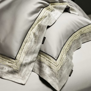 Luxury 100% Long Staple Cotton Duvet Cover Jacquard Bedding Set