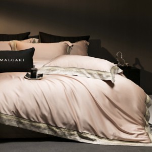 Luxury 100% Long Staple Cotton Duvet Cover Jacquard Bedding Set