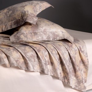 High-grade pink yarn-dyed jacquard Tencel Australian cotton skin-friendly four-piece bedding set