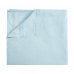 Solid Color Sky Blue Pillowcase Polyester Coverlets Fitted Sheet Premium Pillow Cases Bed Sheets