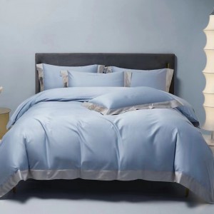 100-count Australian long-staple cotton, available in multiple colors, embroidered luxury bedding set