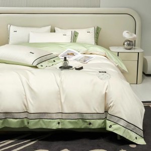 100% long-staple cotton elegant embroidery high-grade exquisite and elegant bedding set